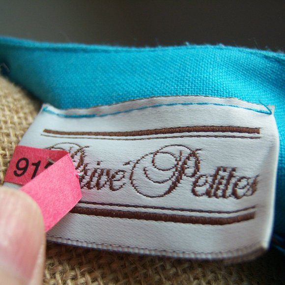 Vintage Prive Petites Vintage Blue Skirt Suit. - Picture 8 of 8